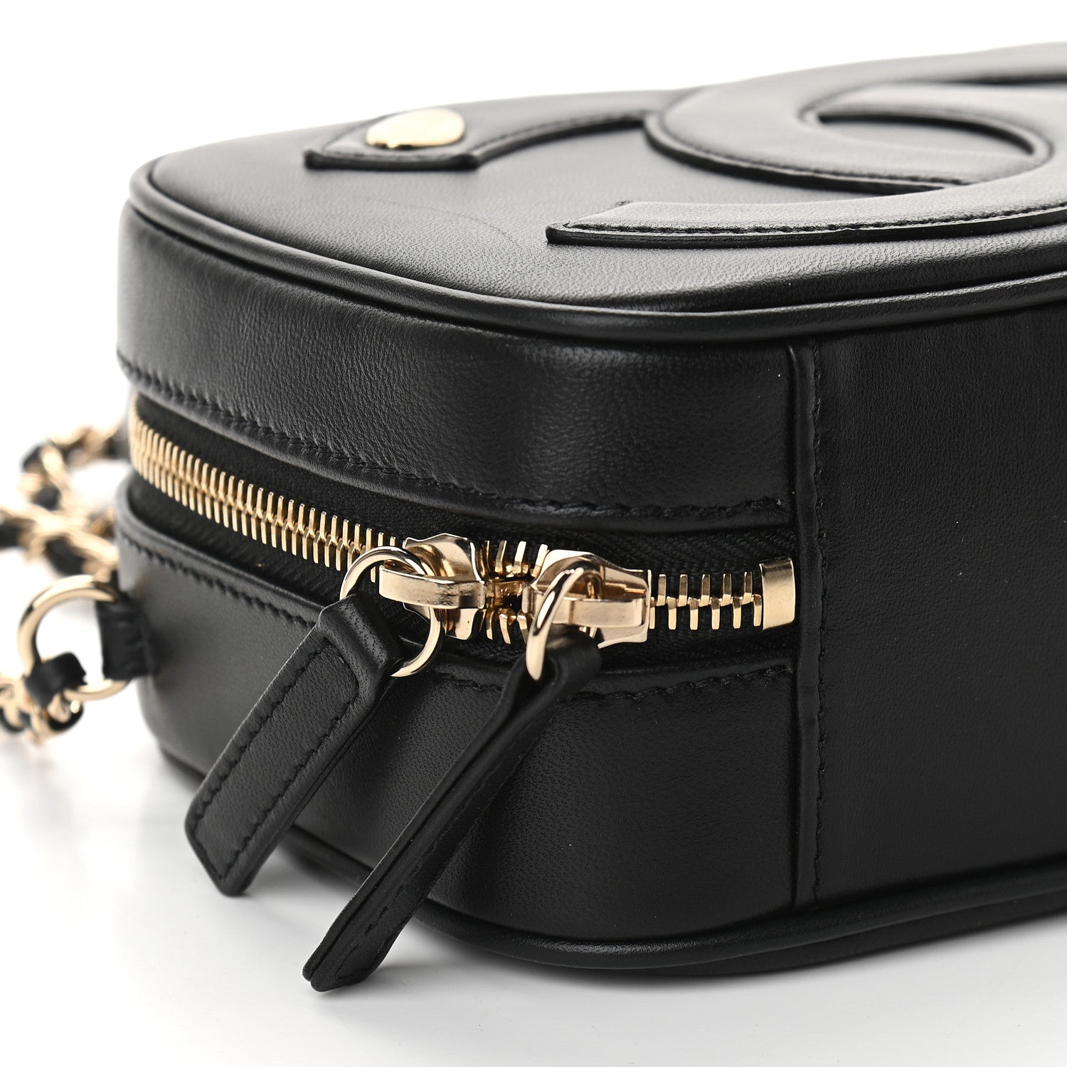Chanel Lambskin CC Mania Camera Case Black 8 of 10