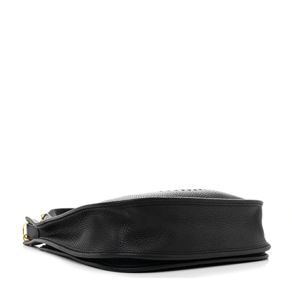 Hermes Taurillon Clemence EVELYNE III PM Black 4 of 11