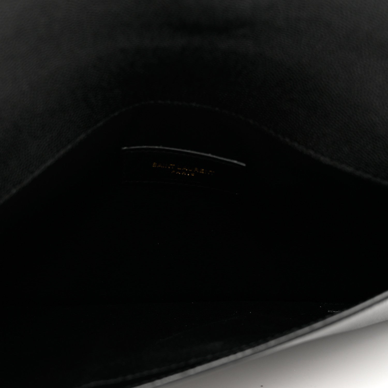 Saint Laurent Grain De Poudre Uptown Pouch Black 5 of 7