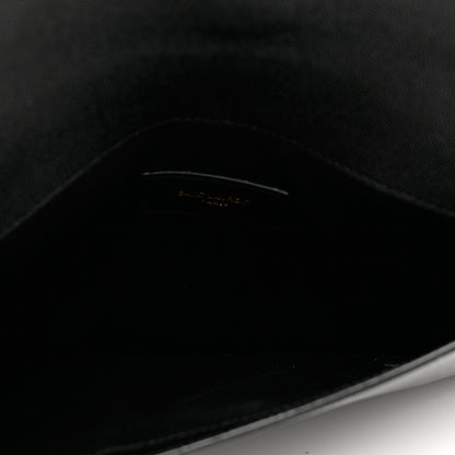 Saint Laurent Grain De Poudre Uptown Pouch Black 5 of 7