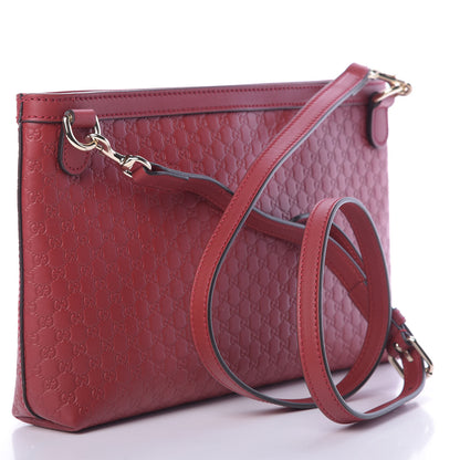 Gucci Microguccissima Flat Crossbody Red 3 of 10