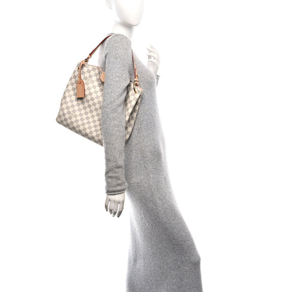 Louis Vuitton Damier Azur Graceful PM Rose Ballerine 2 of 10