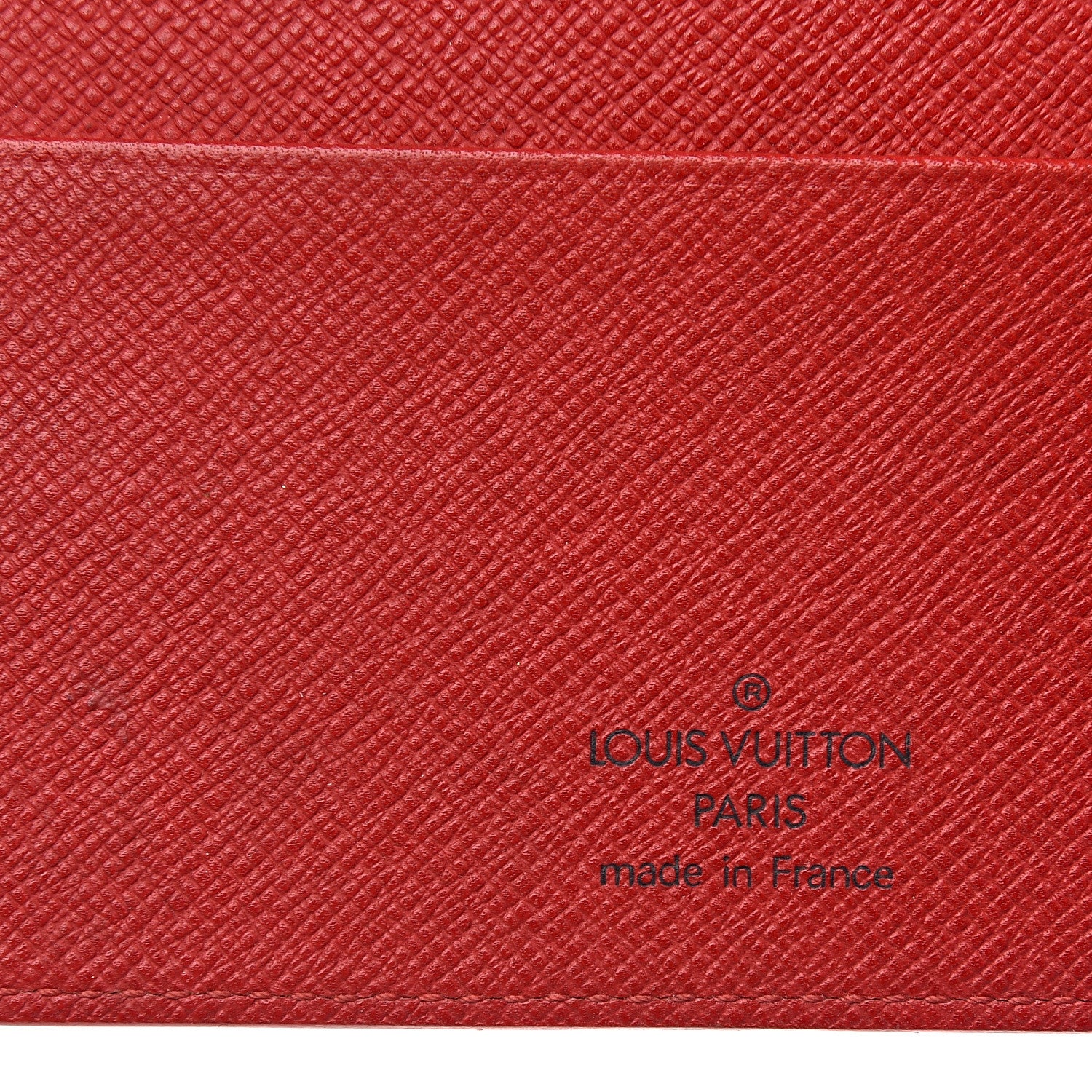 Louis Vuitton Epi Medium Ring Agenda Cover Rouge 4 of 8