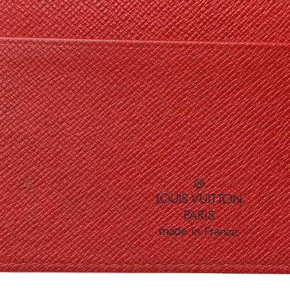Louis Vuitton Epi Medium Ring Agenda Cover Rouge 4 of 8