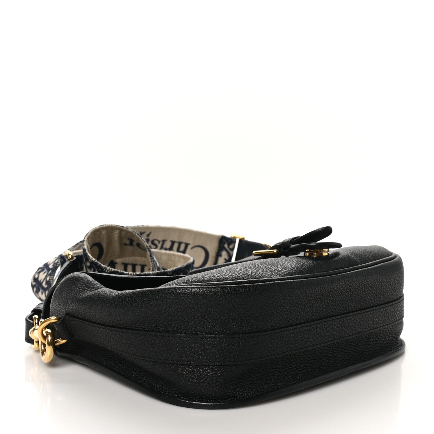 Christian Dior Grained Calfskin Large Bobby Flap Black 4 of 10
