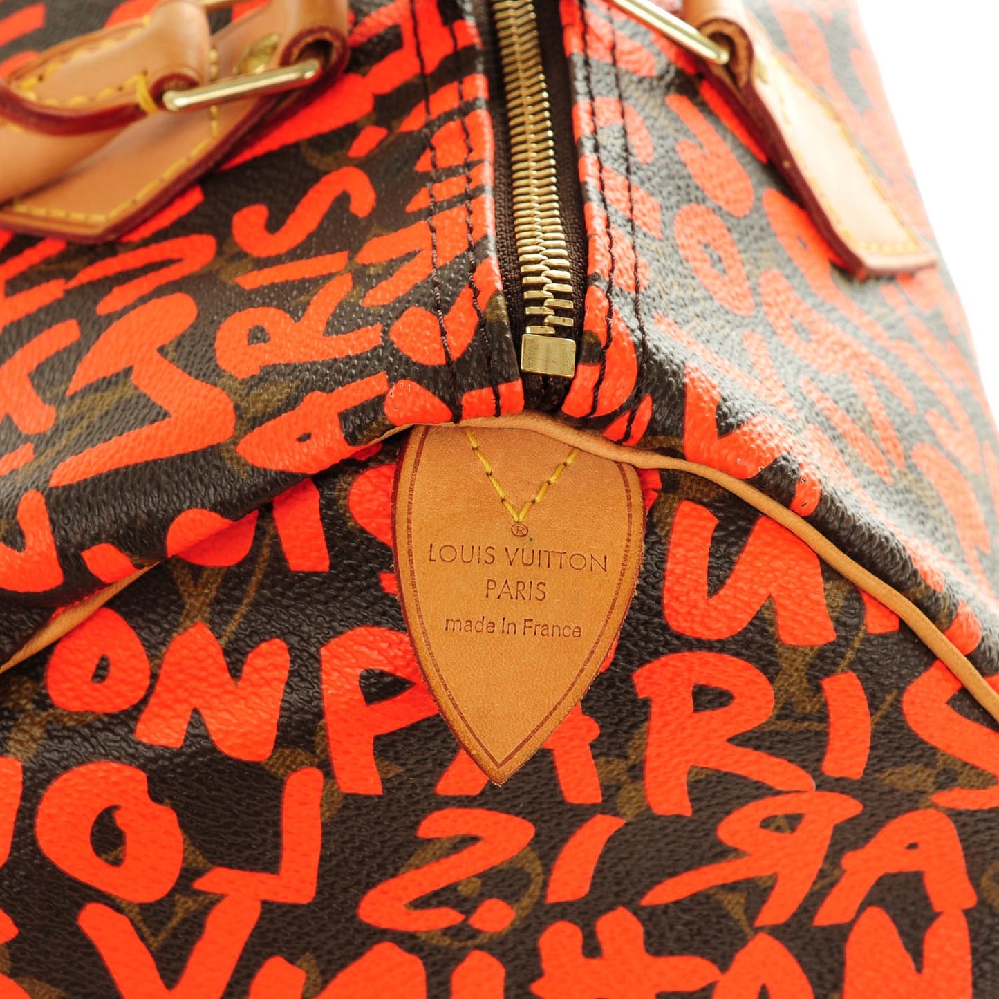Monogram Graffiti Speedy 30 Orange