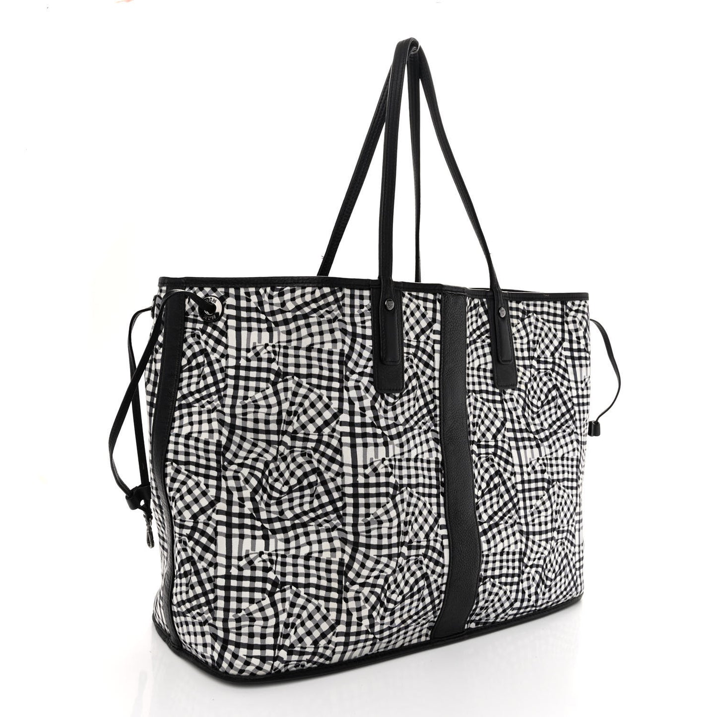 Visetos Large Liz Reversible Shopper Tote Black
