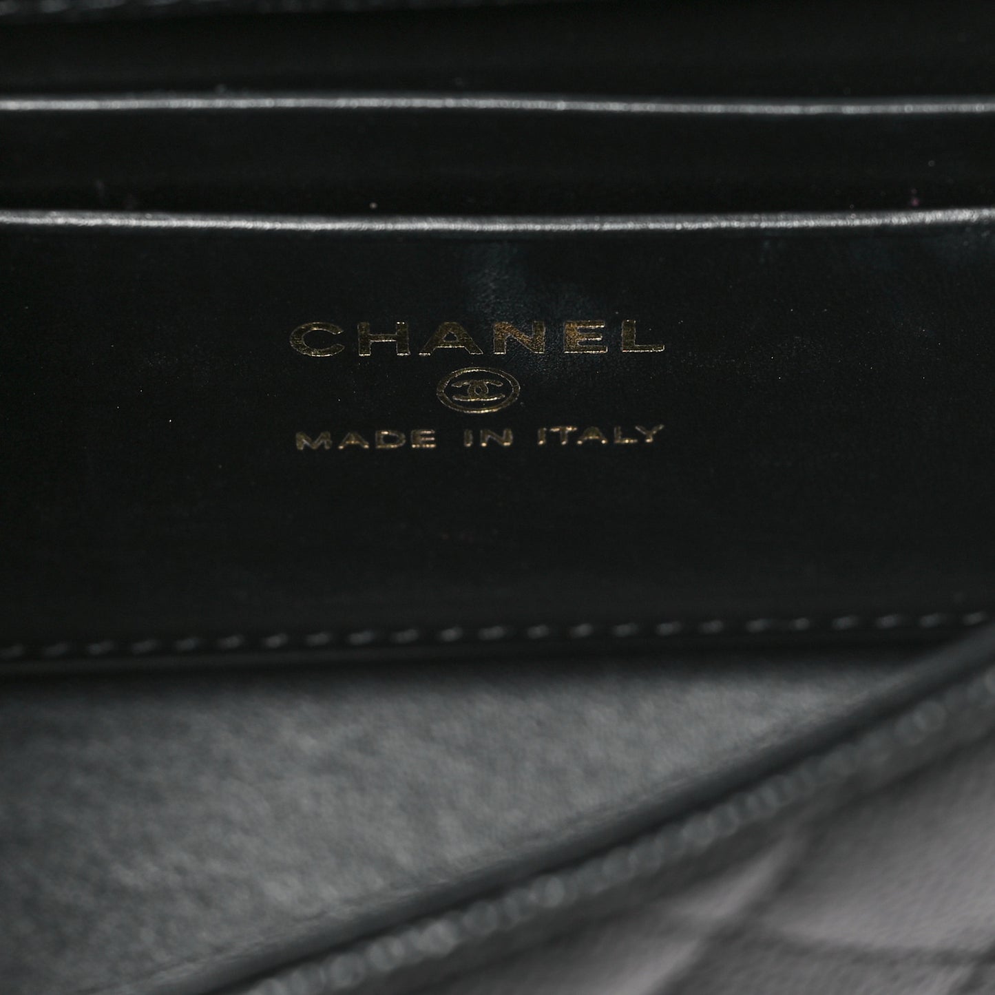 Caviar Quilted Coco Handle Clutch With Chain Black