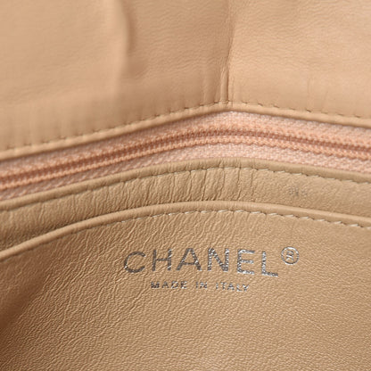 Chanel Lambskin Quilted Jumbo Single Flap Beige 6 of 13
