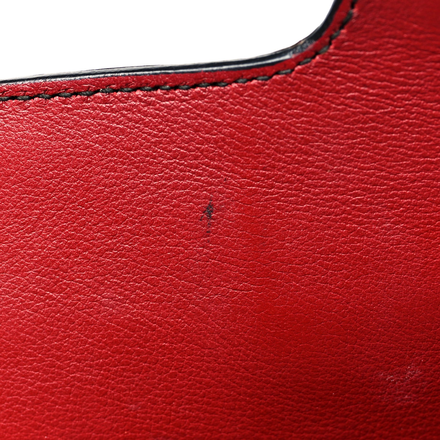 Microguccissima Medium Emily Chain Shoulder Bag Red