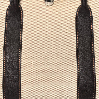 Hermes Buffle Skipper Toile Garden Party 30 TPM Marron Fonce 7 of 10