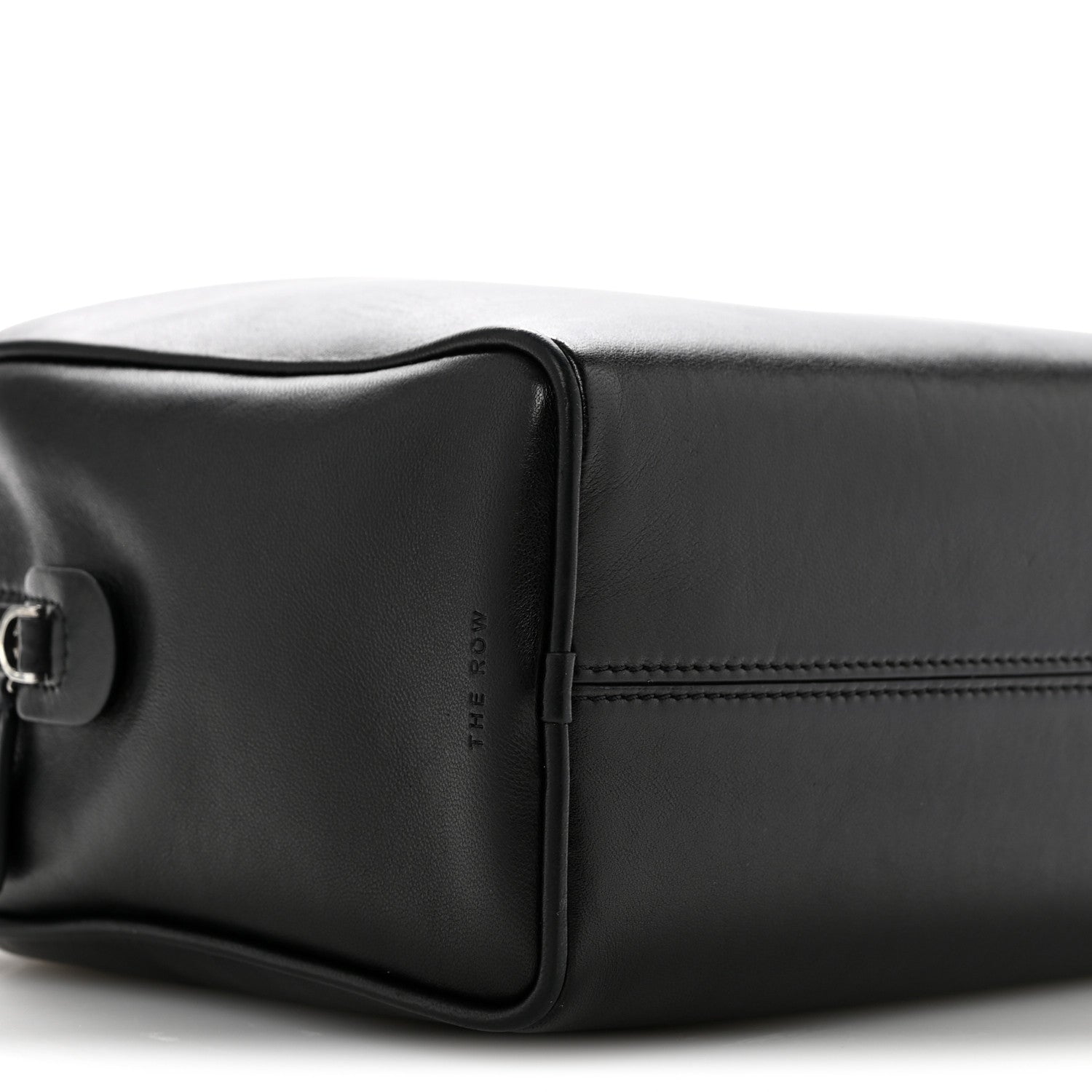 The Row Calfskin Ray Bag Black 8 of 9