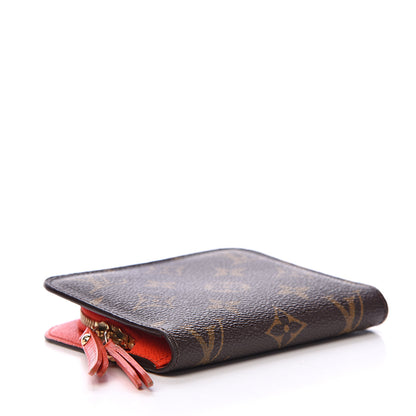 Louis Vuitton Monogram Insolite Coin Purse Wallet Red 3 of 8