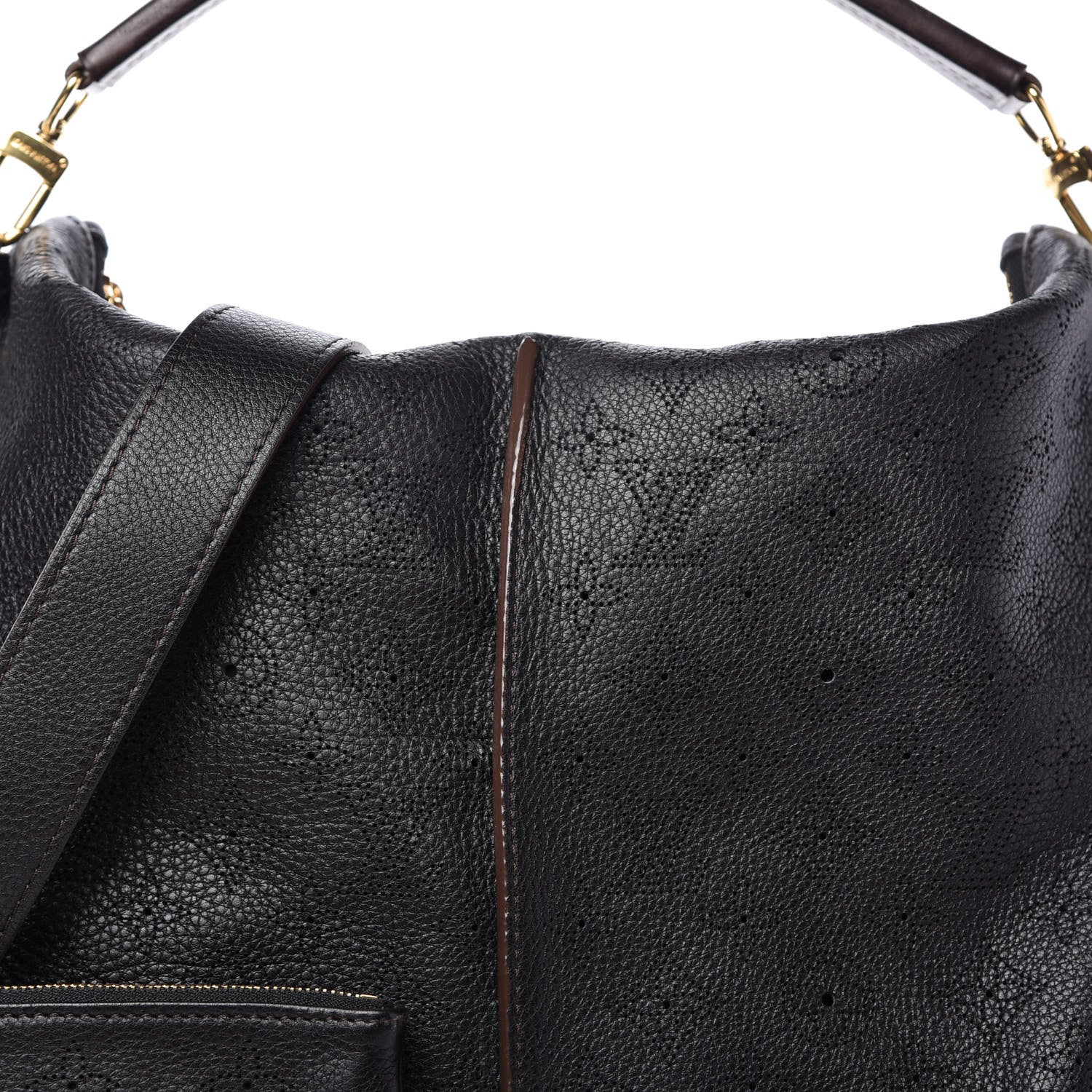Louis Vuitton Mahina Selene MM Black 9 of 10