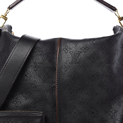 Louis Vuitton Mahina Selene MM Black 9 of 10