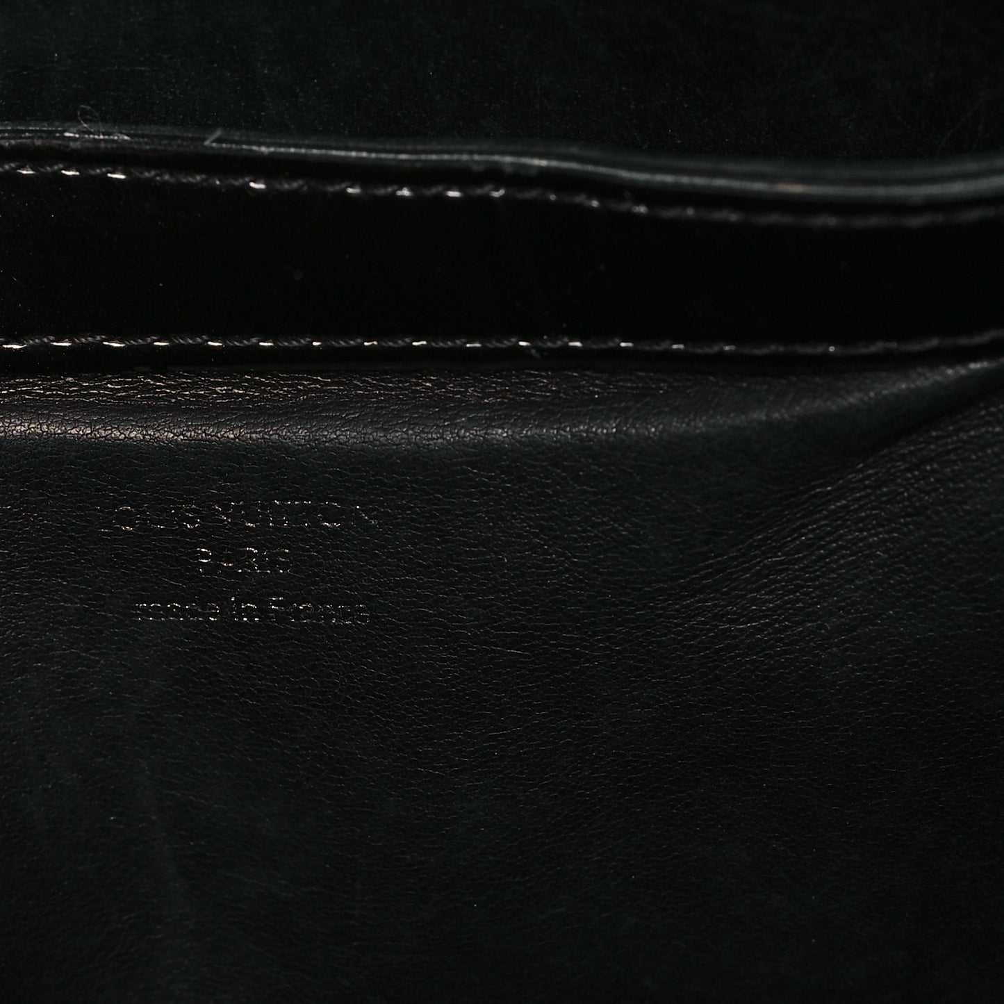 Patent Lambskin Fascination Lockit Black