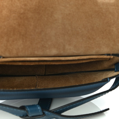 Loewe Grained Calfskin Mini Gate Crossbody Bag Steel Blue 4 of 11