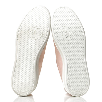 Chanel Canvas Womens Sneakers 36 Light Pink 4 of 7