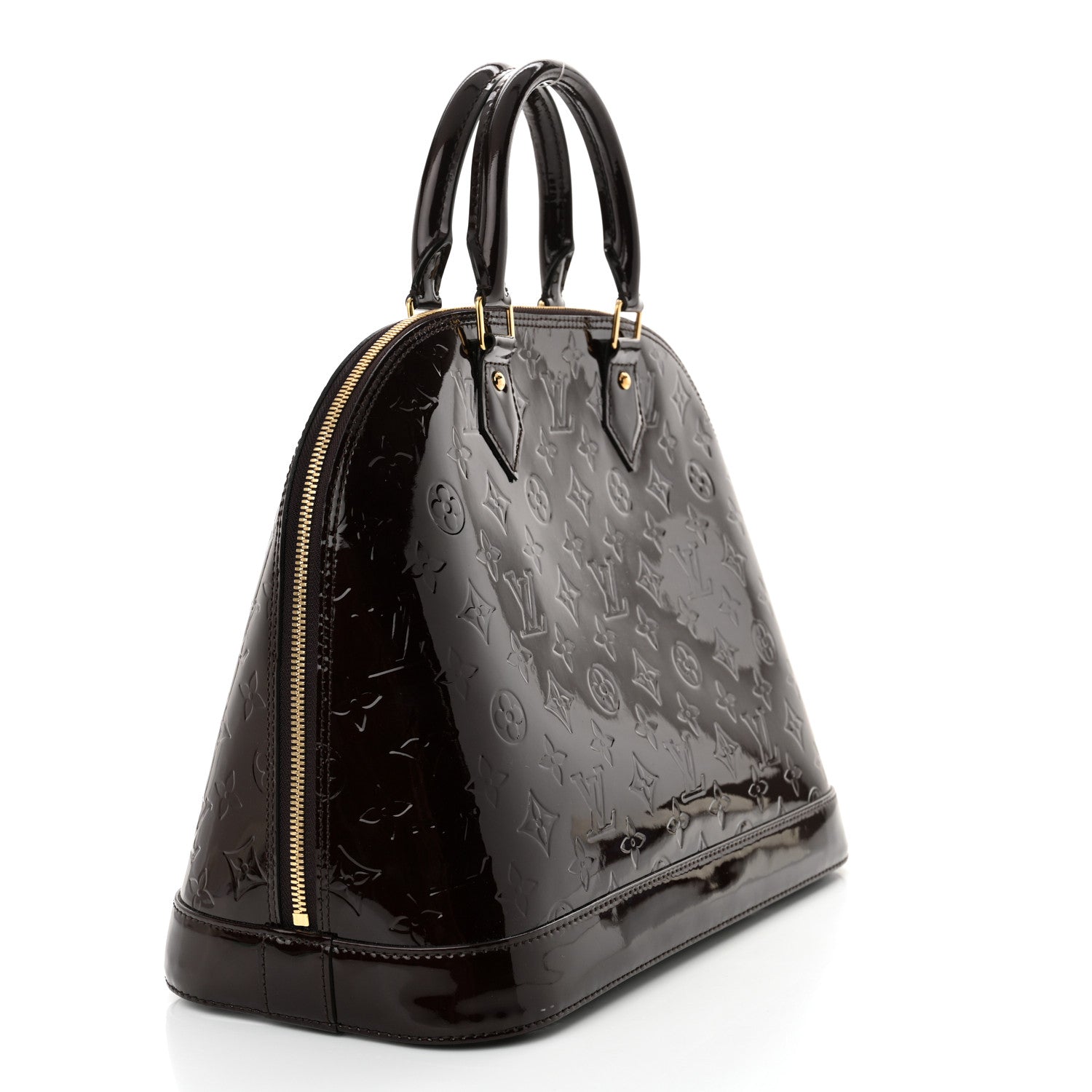 Louis Vuitton Vernis Alma MM Amarante 3 of 12