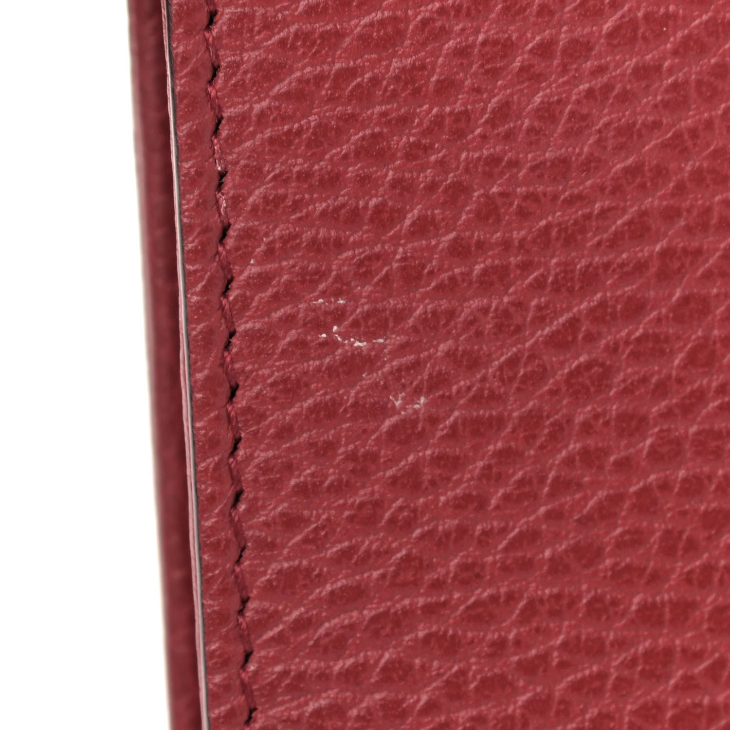 Gucci Dollar Calfskin Small Interlocking G Shoulder Bag Red 8 of 15