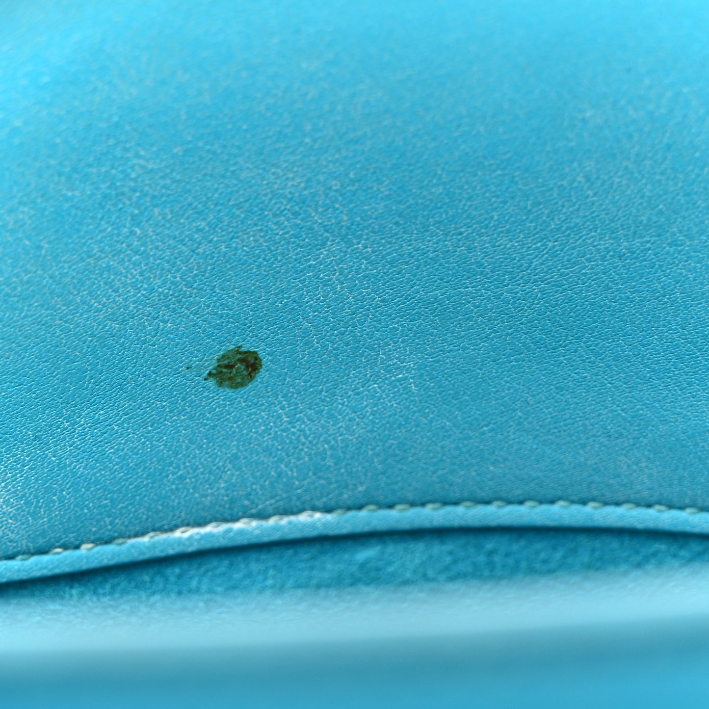 Calfskin Nano Sac De Jour Turquoise