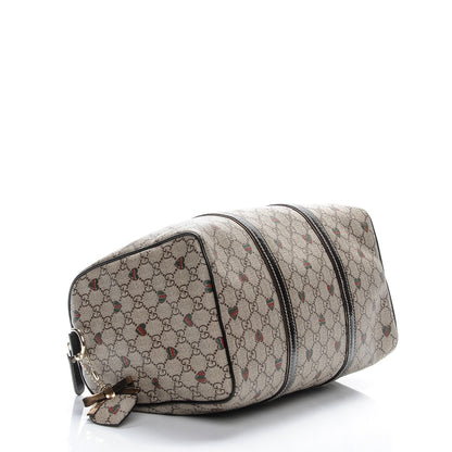Gucci GG Plus Monogram Hearts Medium Joy Boston Dark Brown 4 of 7