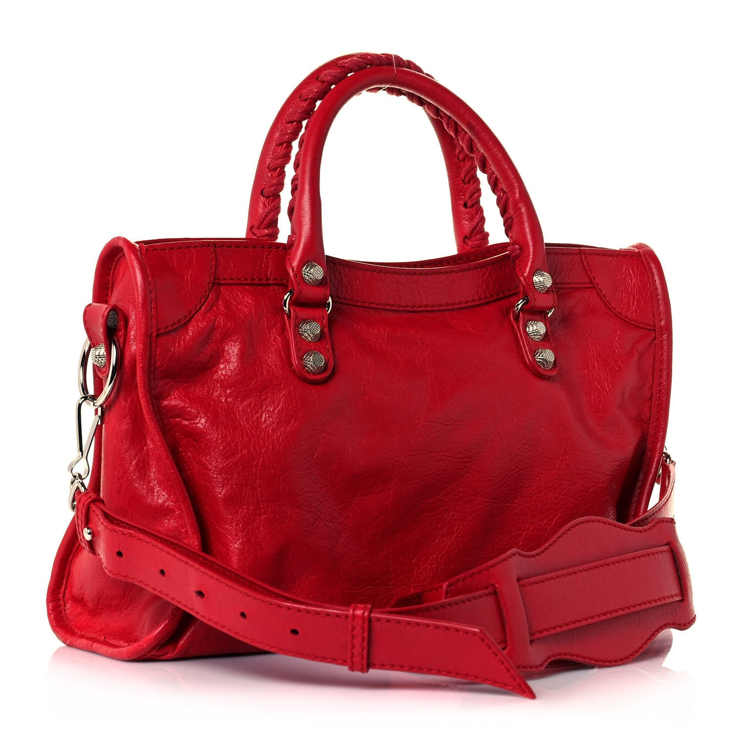 Agneau Giant 12 Silver Hardware S City Rouge Cardinal