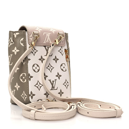 Louis Vuitton Empreinte Monogram Spring in the City Tiny Backpack Kaki Beige Cream 3 of 10