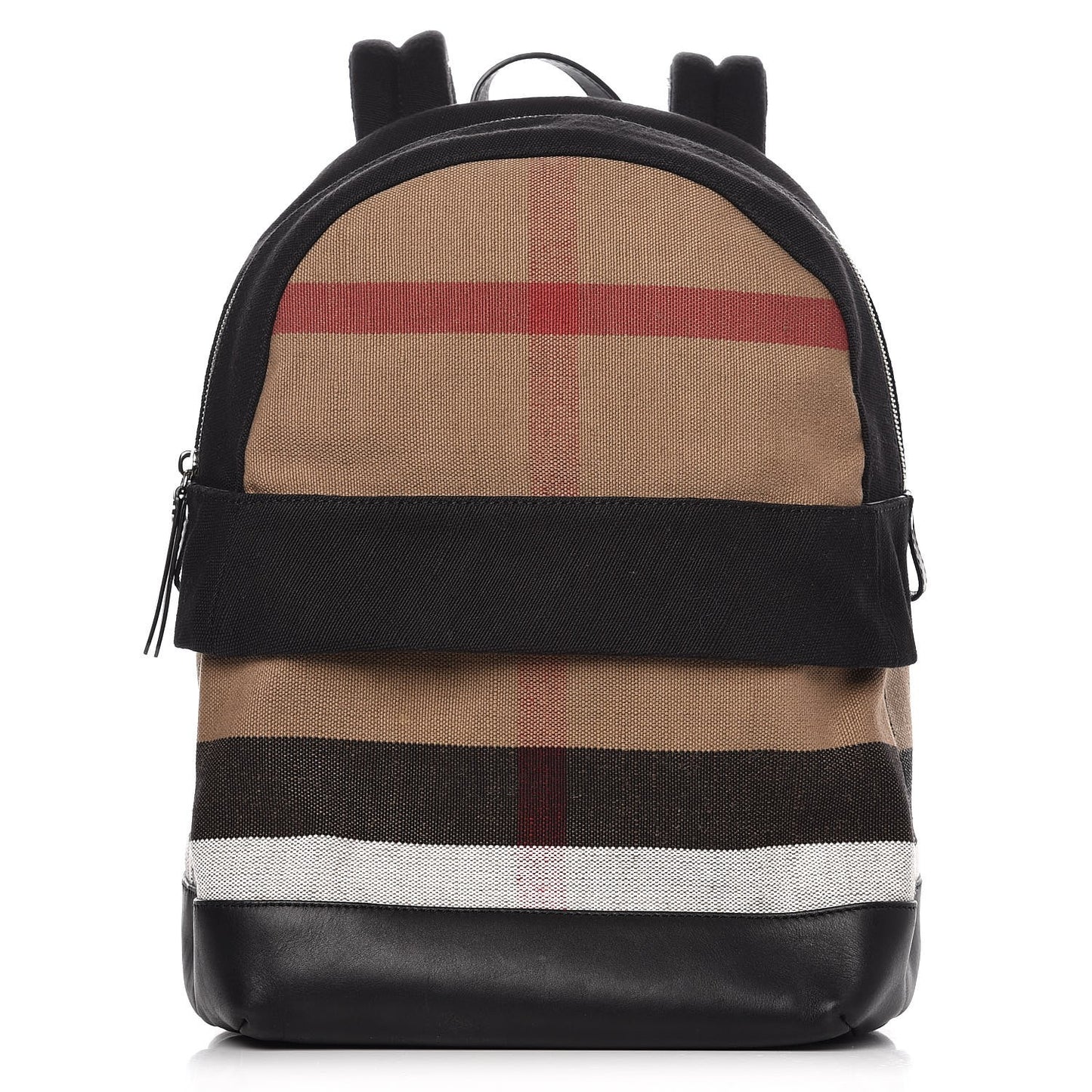 Jute Calfskin Mega Check Children's Backpack