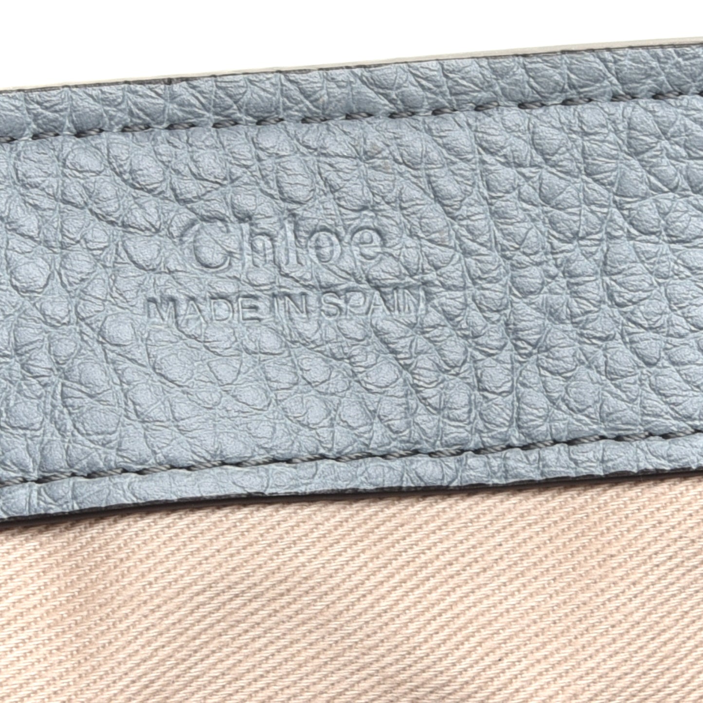 Calfskin Mini Faye Day Shoulder Bag Cloudy Blue