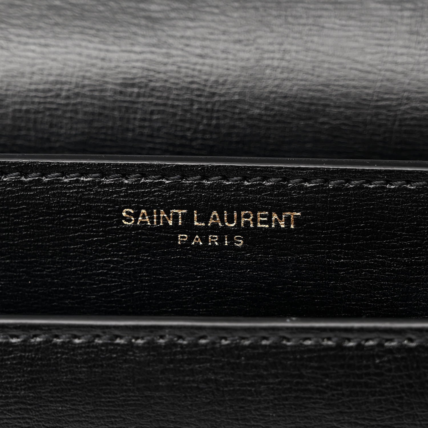 Saint Laurent Calfskin Medium Monogram Sunset Black 9 of 16