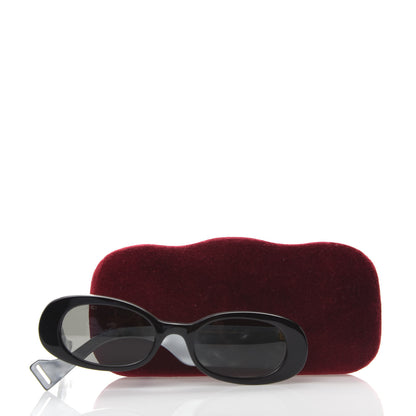 Gucci Acetate Oval Sunglasses GG0517S Black 8 of 8