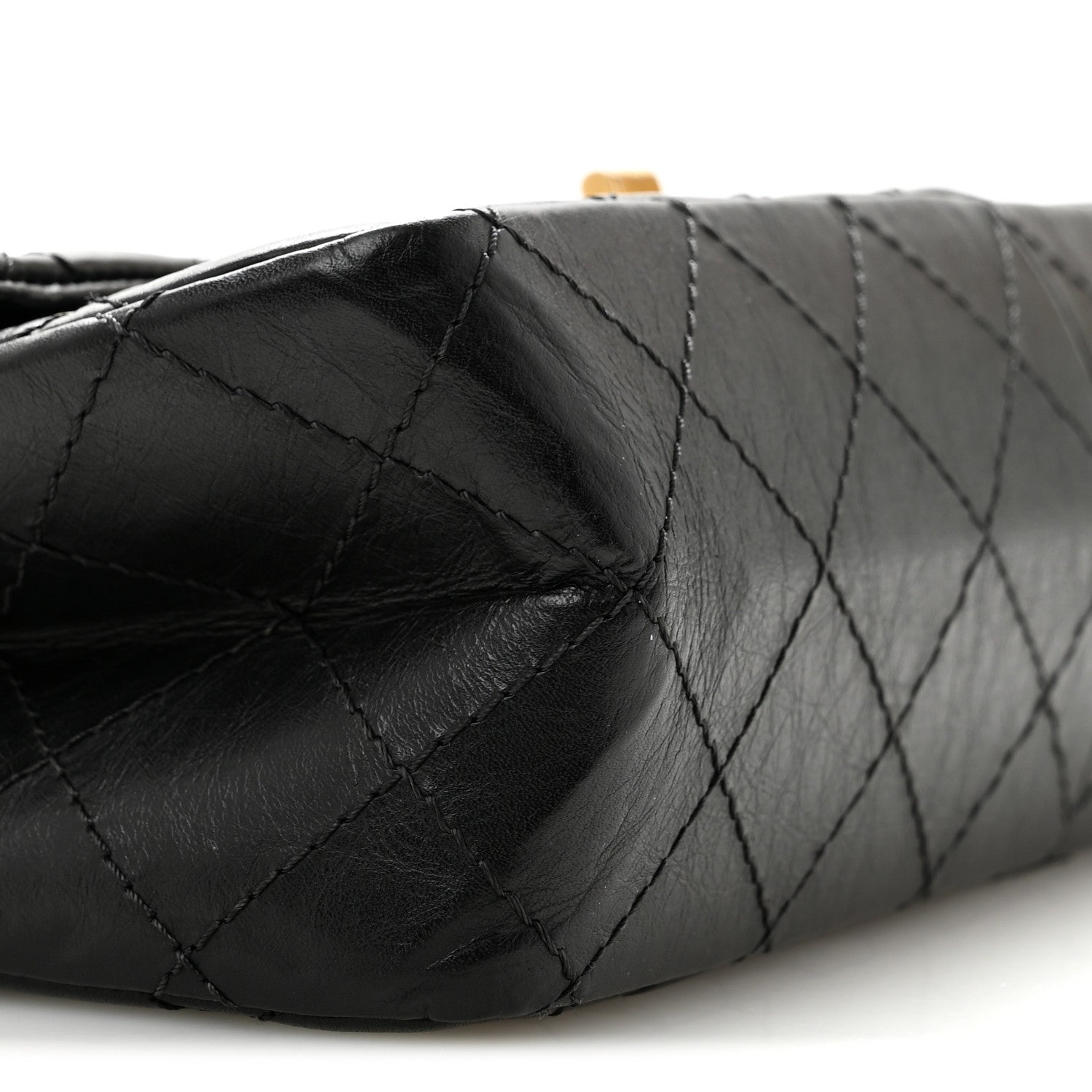 Chanel Aged Calfskin Quilted 2.55 Reissue 226 Flap Black 8 of 10