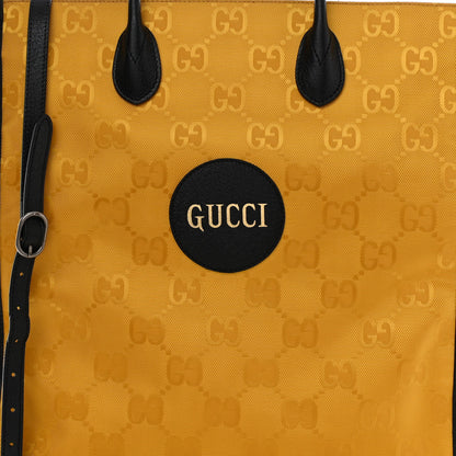 Gucci Econyl Nylon Monogram Off The Grid Long Tote Bag Crop Black 9 of 13