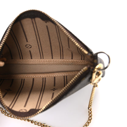 Louis Vuitton Monogram Complice Trunks and Bags Mini Pochette Accessories Beige 5 of 7