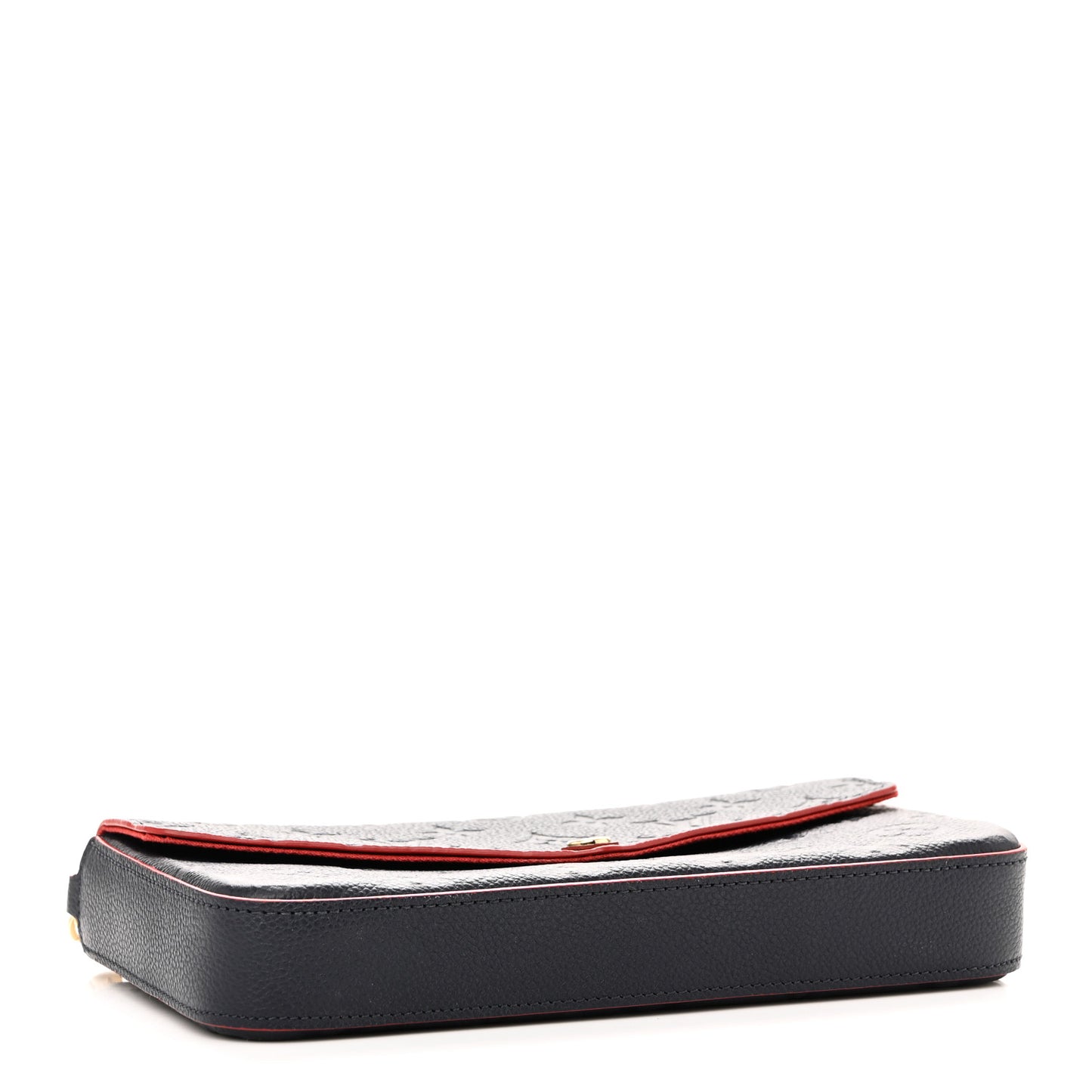 Empreinte Pochette Felicie Chain Wallet Marine Rouge