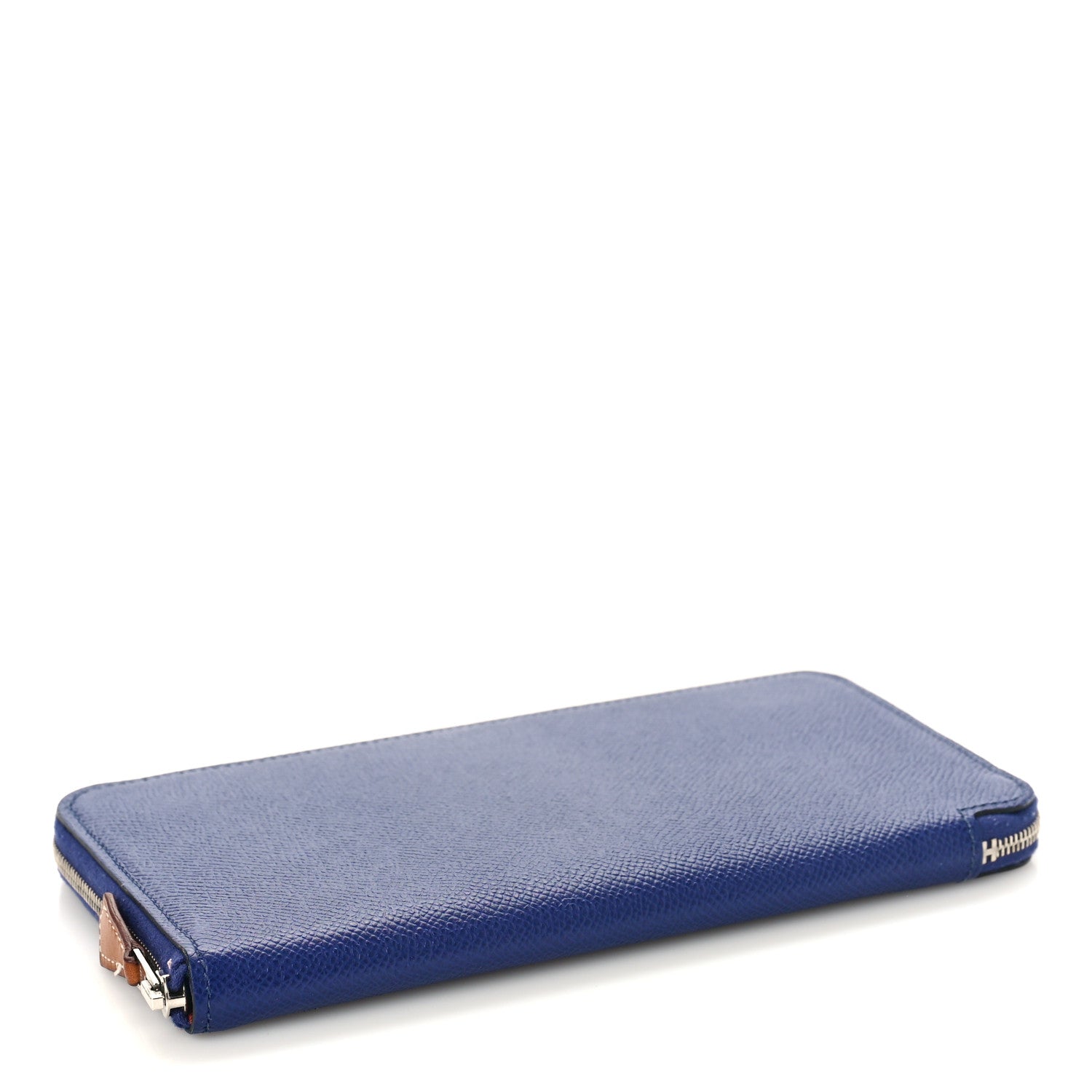Hermes Epsom Silk'In Wallet Bleu Saphir 4 of 8