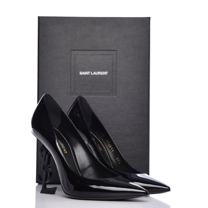 Saint Laurent Patent Opyum 110 Pumps 37.5 Black 10 of 10