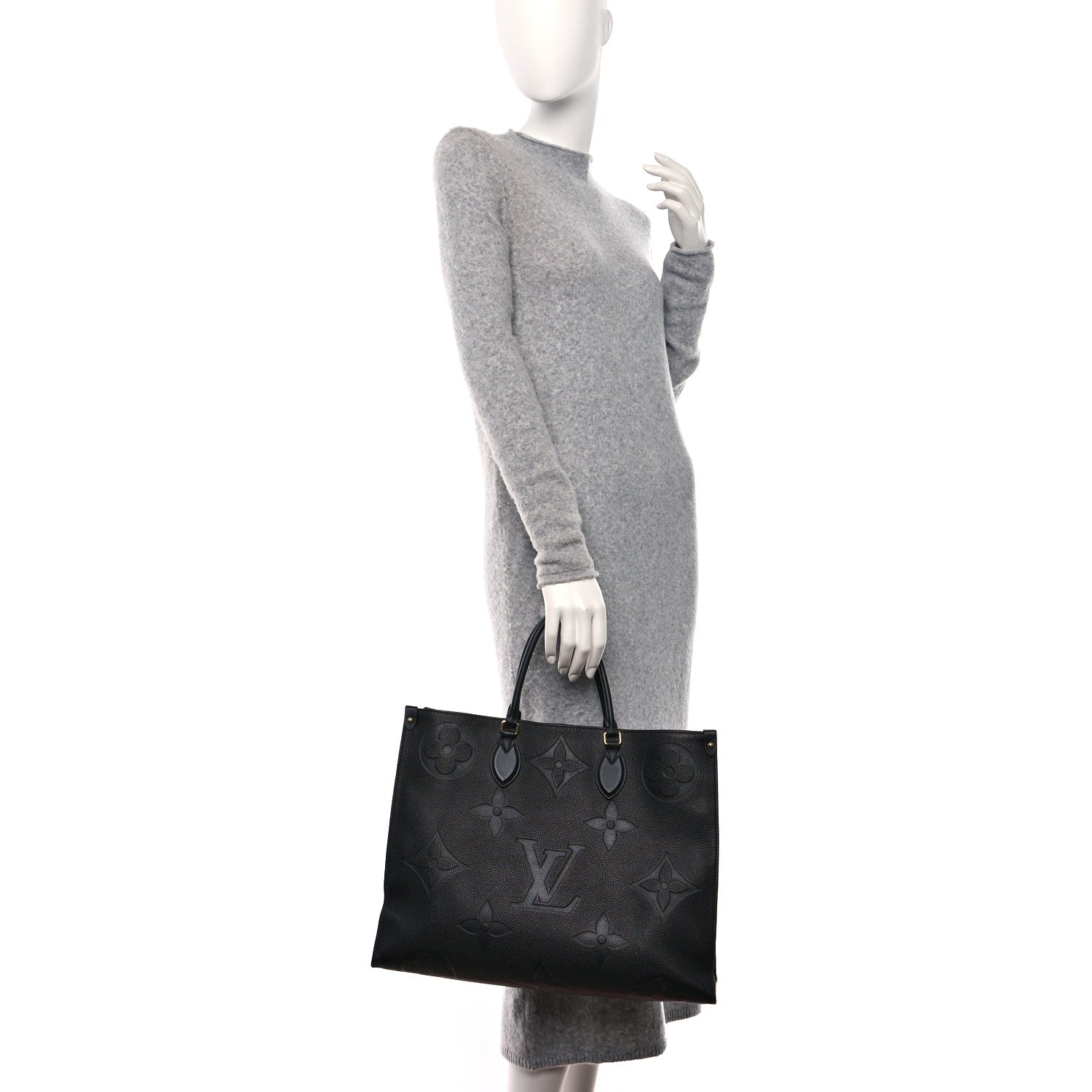 Louis Vuitton Empreinte Monogram Giant Onthego GM Black 3 of 8