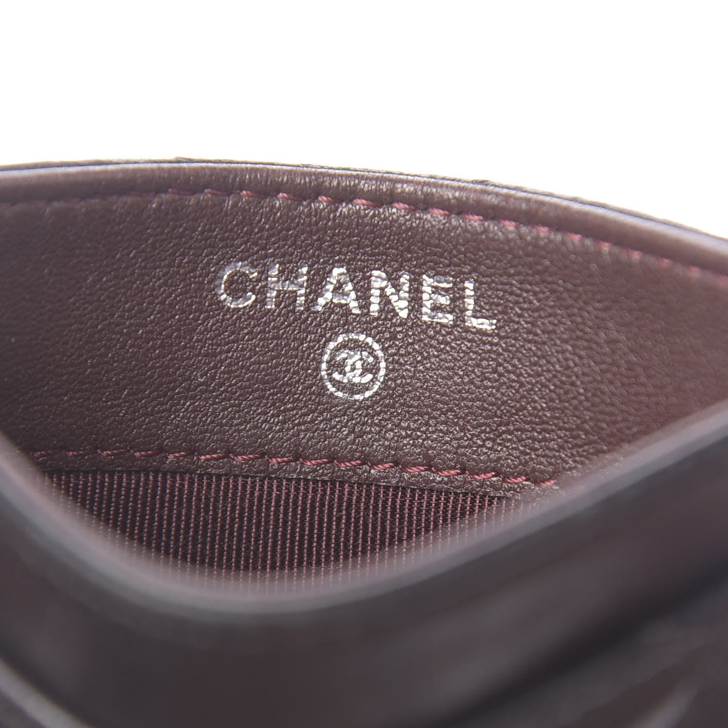 Chanel Lambskin Quilted Card Holder Black 6 of 9