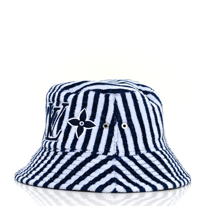 Louis Vuitton LV Graphical Reversible Bucket Hat Blue 2 of 8