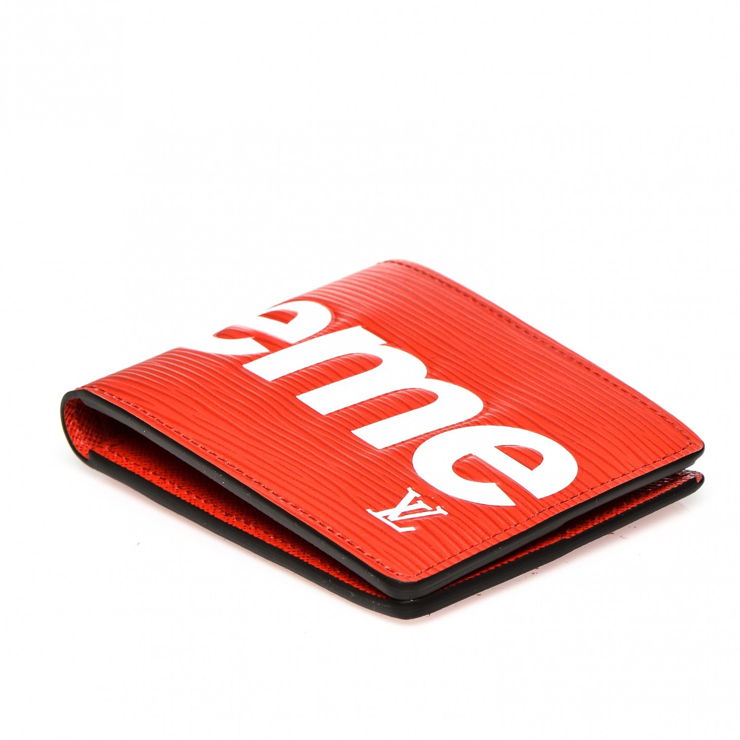 Louis Vuitton X SUPREME Epi Slender Wallet Red 10 of 10