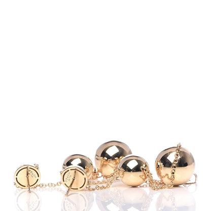 Tiffany 18K Yellow Gold HardWear Triple Drop Earrings 3 of 4