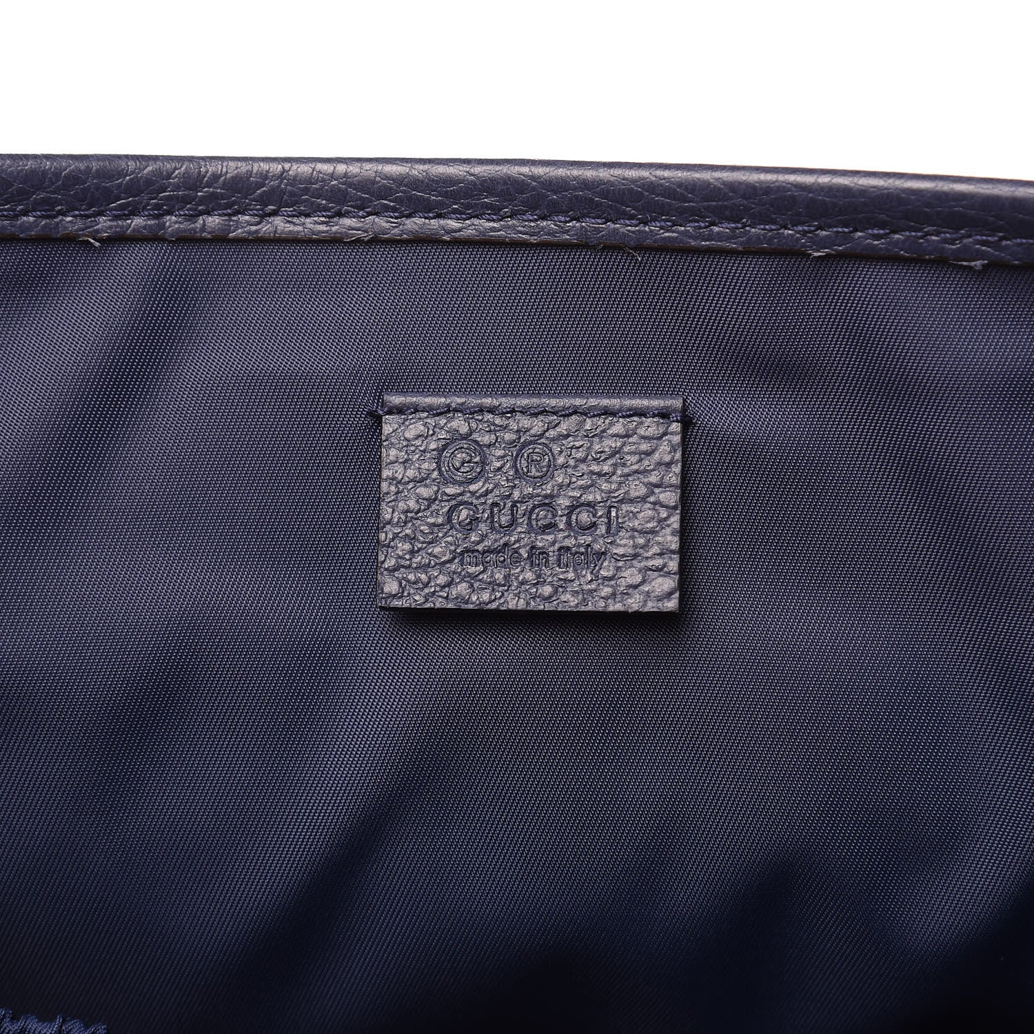 Gucci Monogram Convertible Diaper Bag Blue 8 of 10