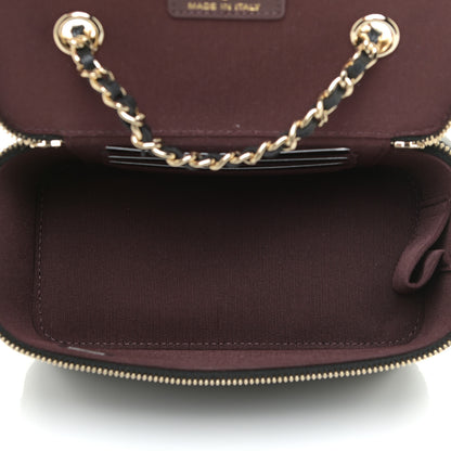 Chanel Caviar Quilted Small Vanity Case With Chain Black 5 of 11