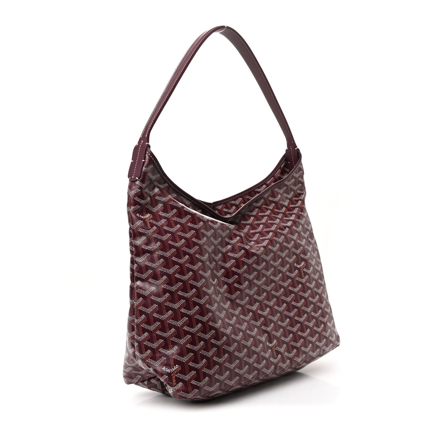 Goyardine Boheme Hobo Burgundy
