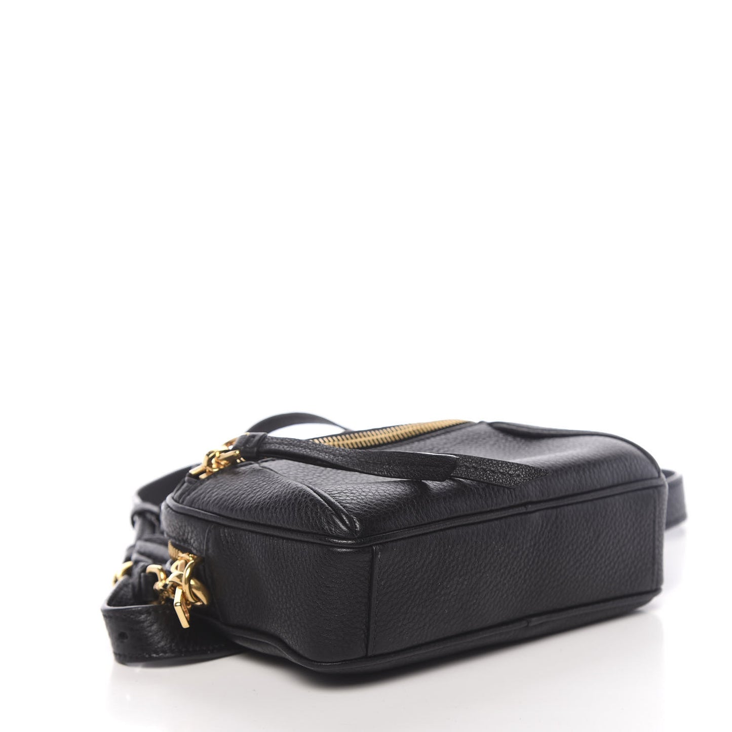Vitello Daino Belt Bag Black