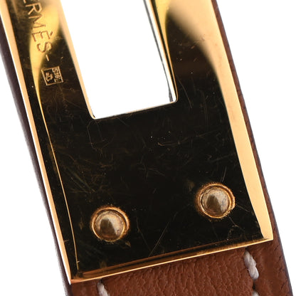 Hermes Swift Kelly Double Tour Bracelet T3 Gold 7 of 10