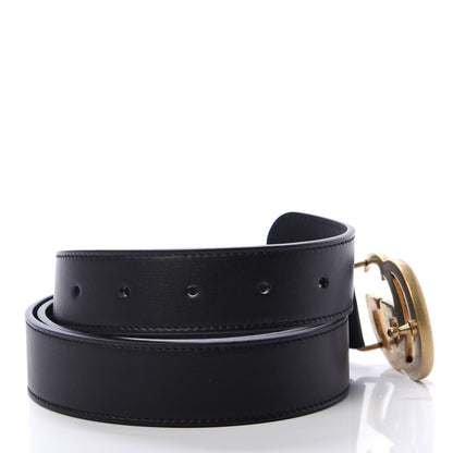 Gucci Calfskin Double G 30mm Belt 100 40 Black 4 of 6