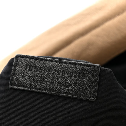 Saint Laurent Vintage Lambskin Chevron Monogram Medium Nolita Light Taupe 7 of 14